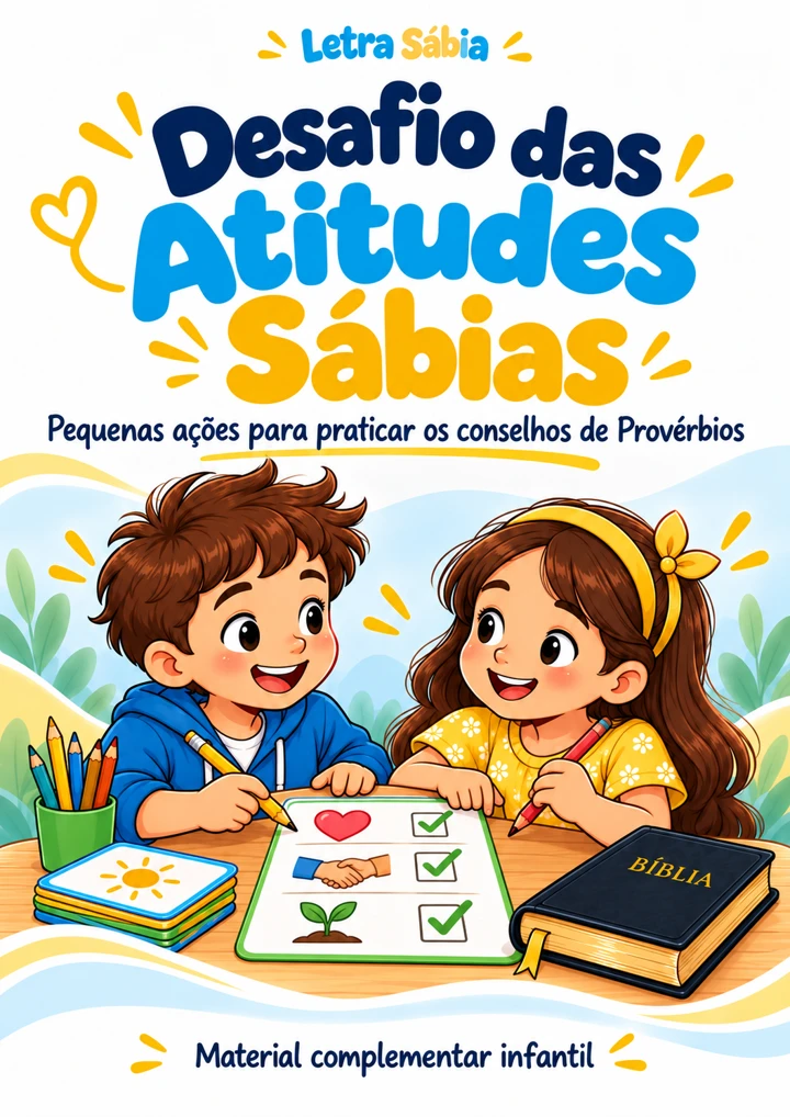 Capa de Desafio das Atitudes Sábias